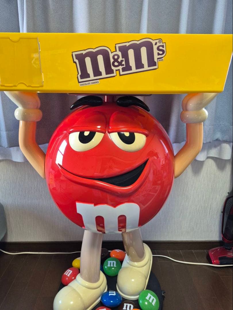 もぎたて m&m's エムアンドエムズ 非売品 特大ディスプレイ