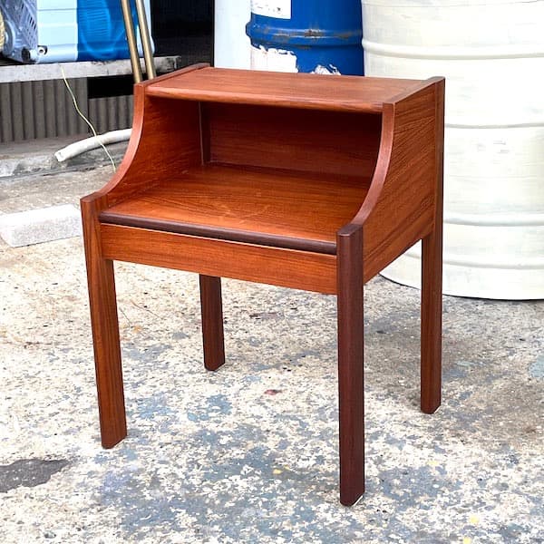 北欧ビンテージ　ナイトテーブル　サイドテーブル　ベッドサイドチェスト ぼん家具 【完成品】 ベッドサイドチェスト ナイトテーブル ナイト