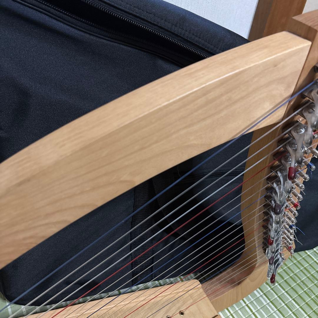 OTOTSUBU 20弦 ハープ ケース付 楽器 竪琴 オトツブ おとつぶ ototsubu