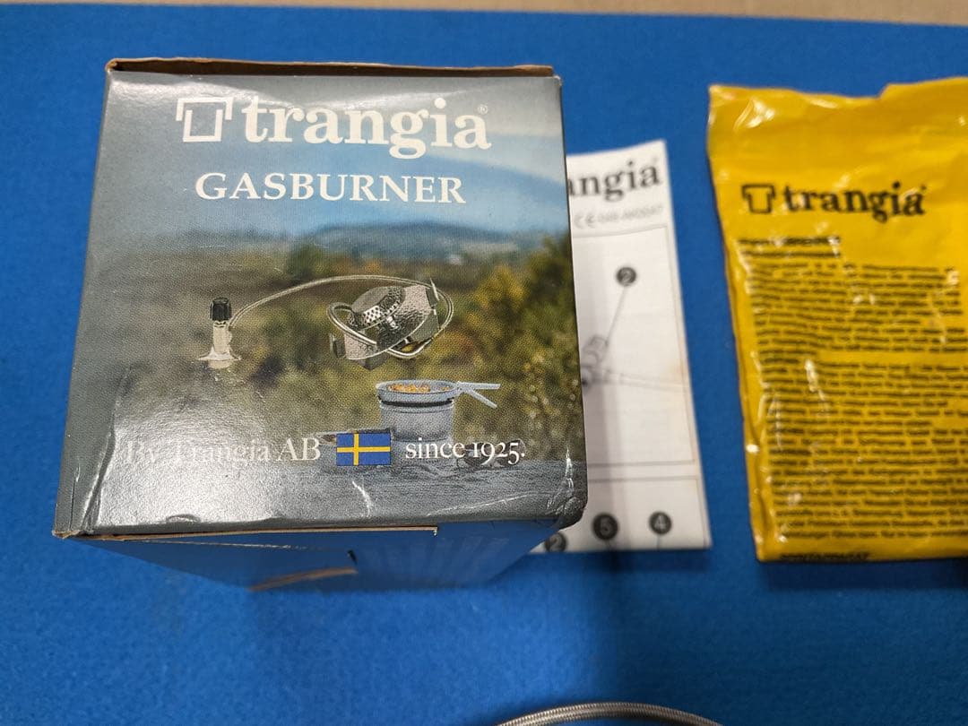 希少品trangiaレギュレーター機能・純正品GAS・BURNER動作良好超美品