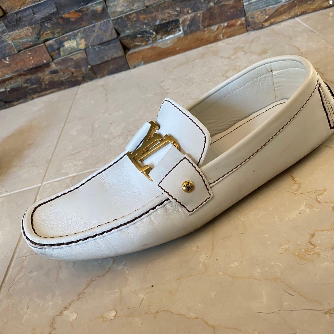 ルイヴィトン 本革 ドライビングシューズ モンテカルロライン 阪急メンズ館購入