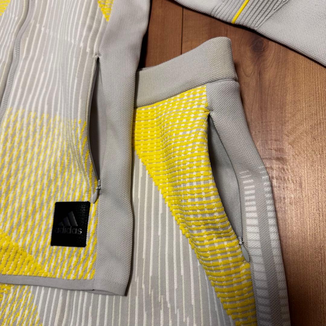 フード付きパーカー　タイトスカート　セットアップ　ニット　秋冬　長袖　セーター