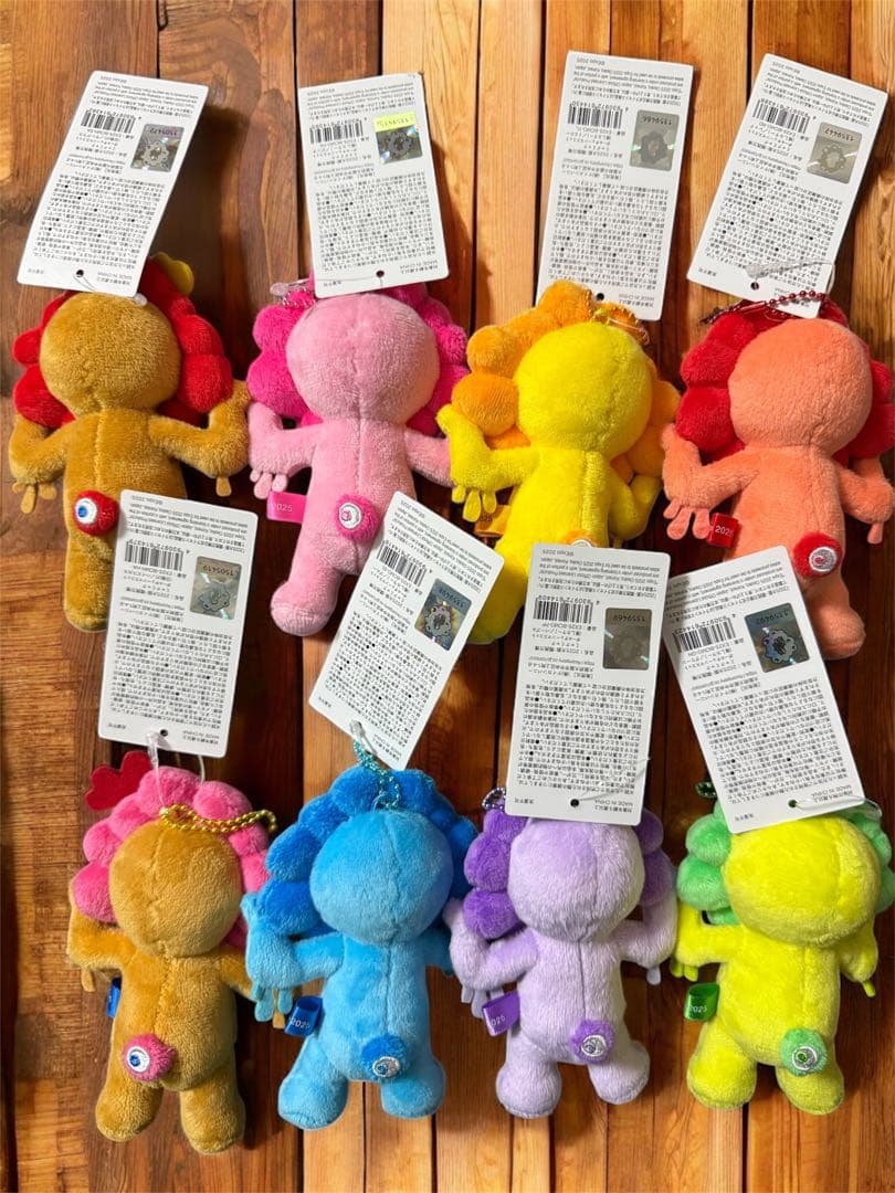 8種類コンプリート 推しカラー 日焼けミャクミャク 次回入荷未定品