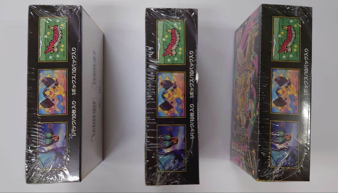 ポケモンカードゲーム　MEGAドリームex　3BOX　未開封　シュリンク付き