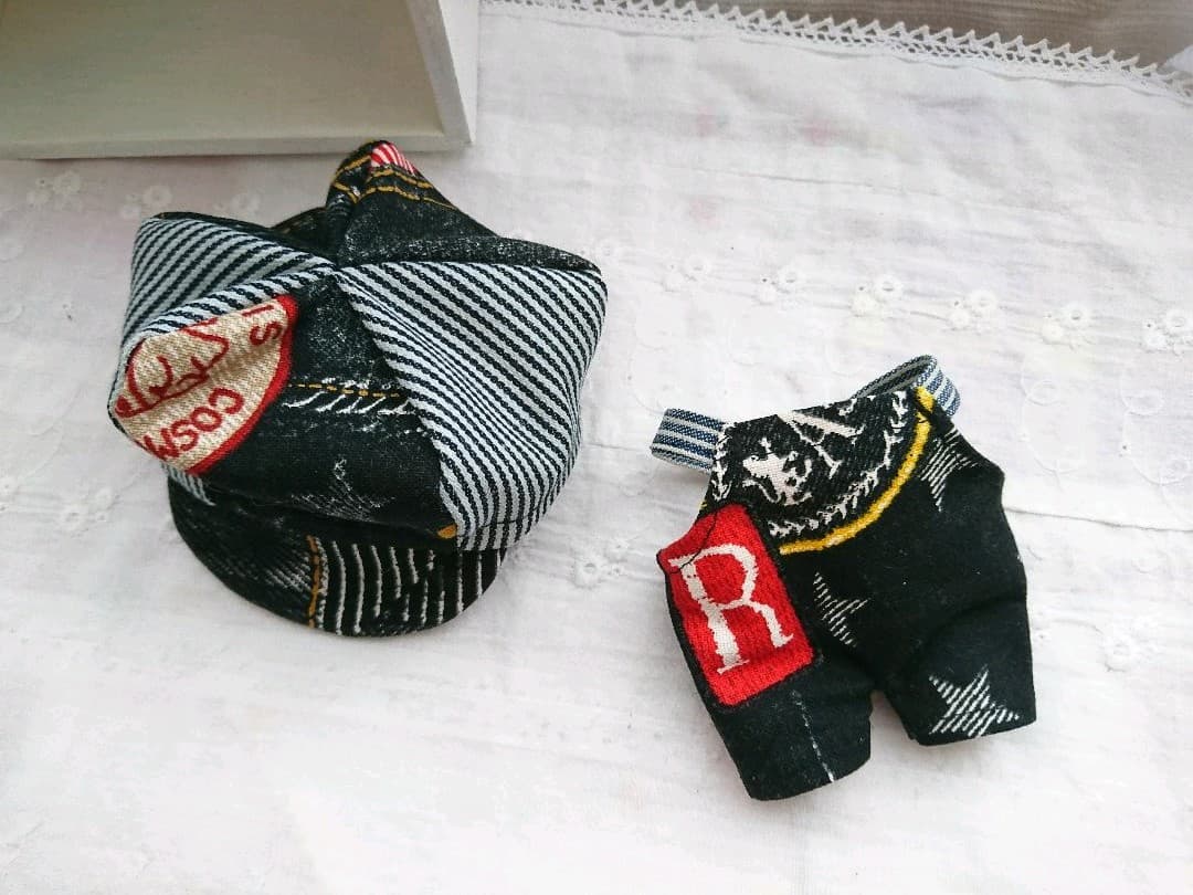 Kpop ぬいぐるみ 服 キャスケット＆サロペット