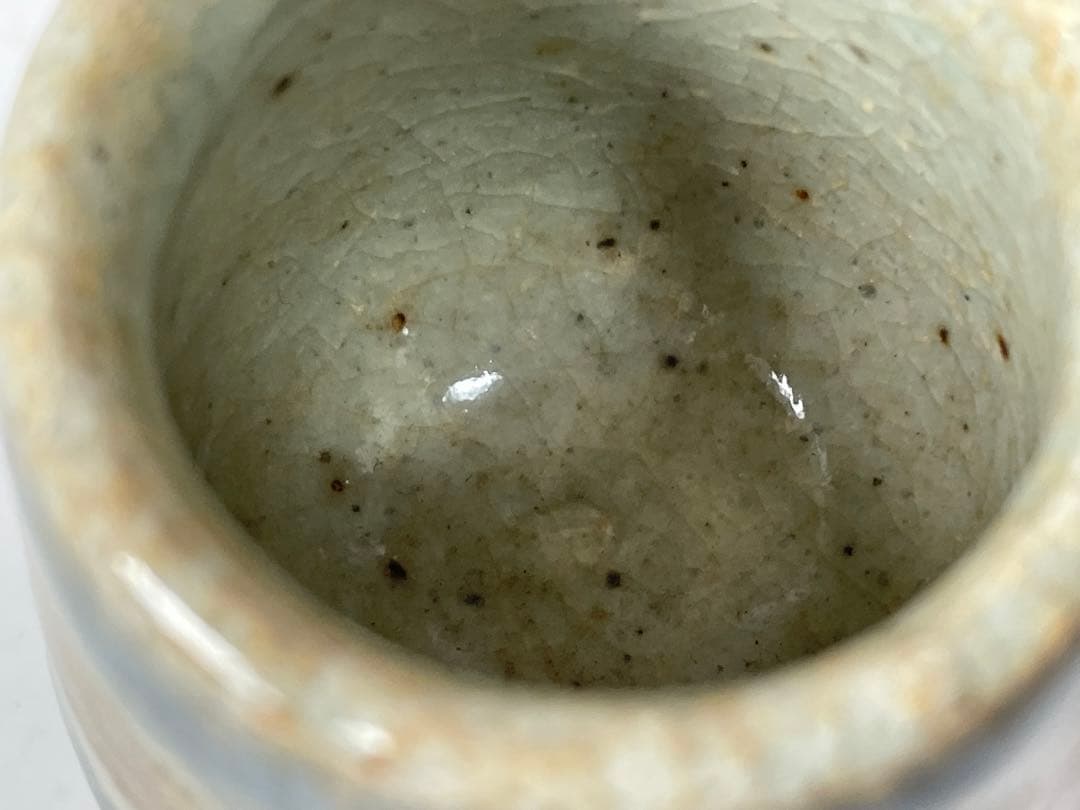 陶芸家 作家物 作者不明 呉須 辰砂 猪口 ぐい呑 酒器 民芸 河井寛次郎 ？