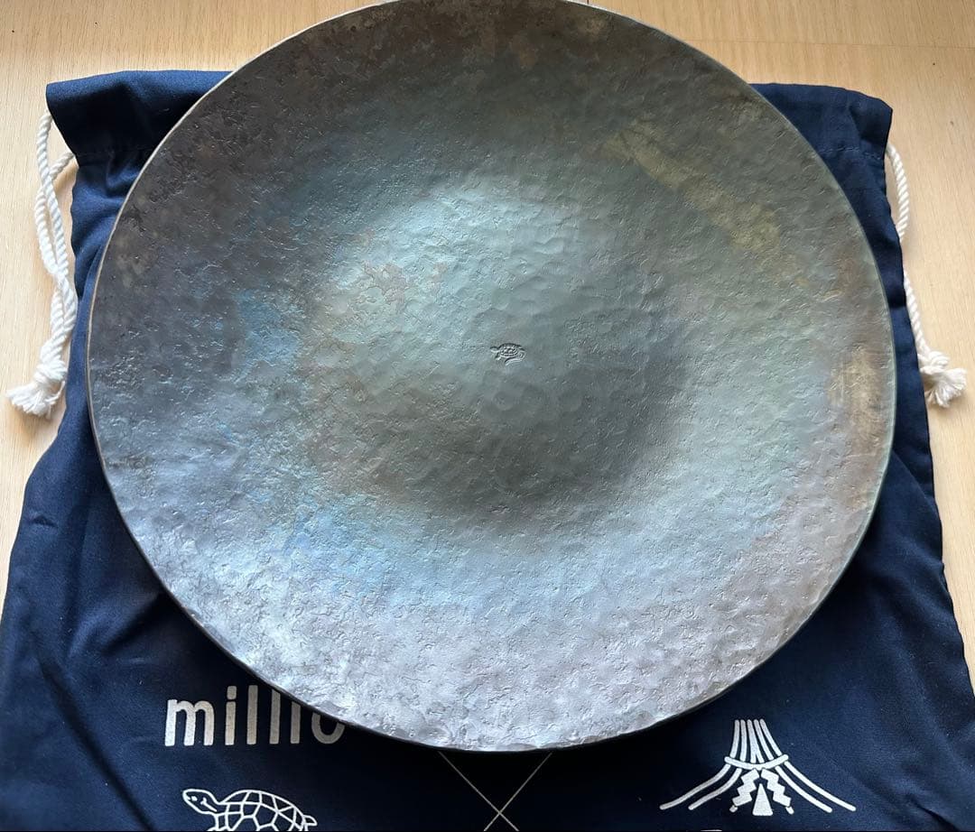 millio × FEDECA 手打ち鍛造 フライパン ディッシュグリドル名栗