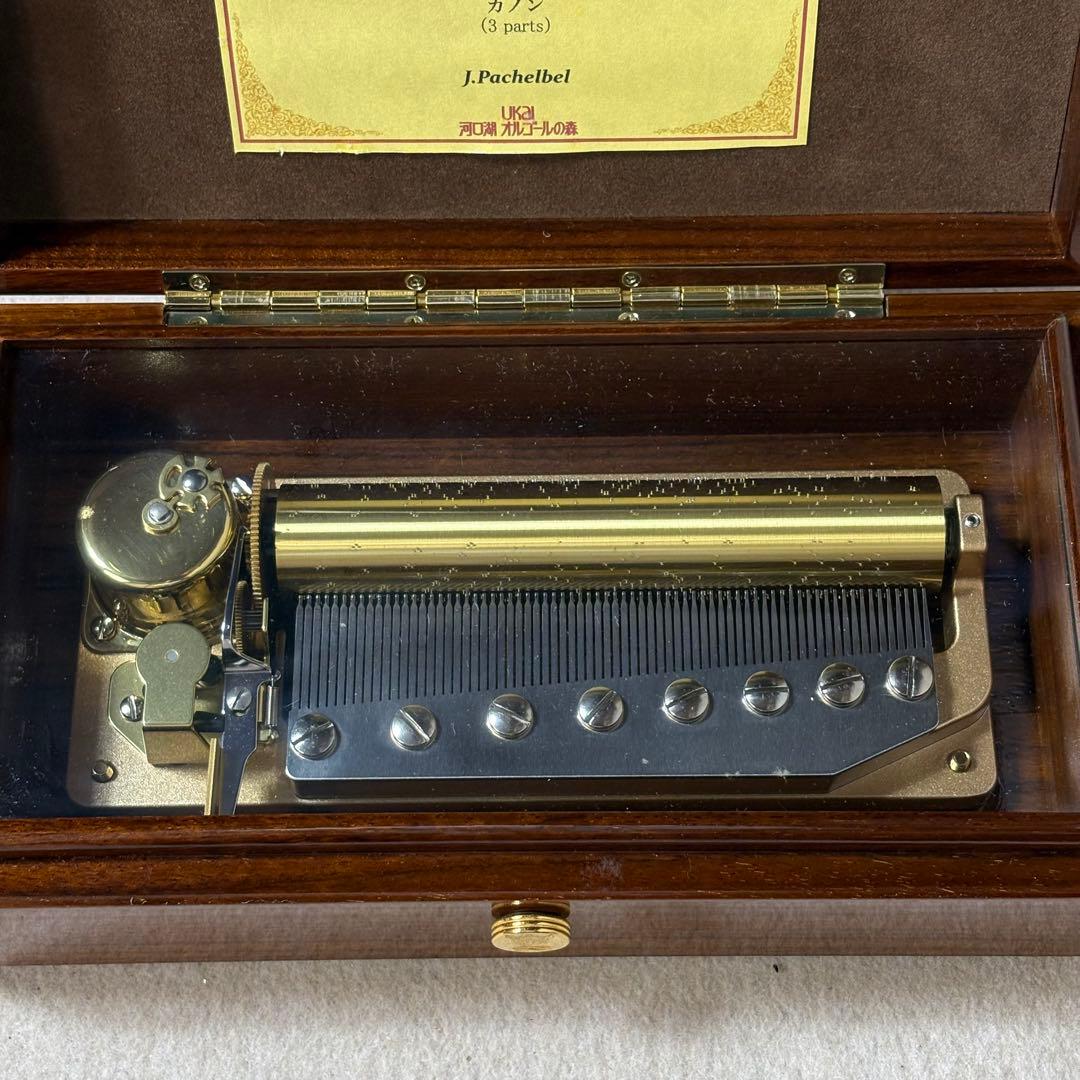 サンキョー オルフェウス カノン 72弁 ORPHEUS オルゴール