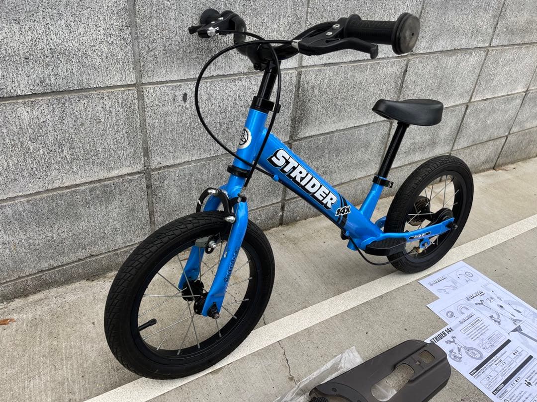 ストライダー 14x ブルー Strider 14型 ランニングバイク ストライダー