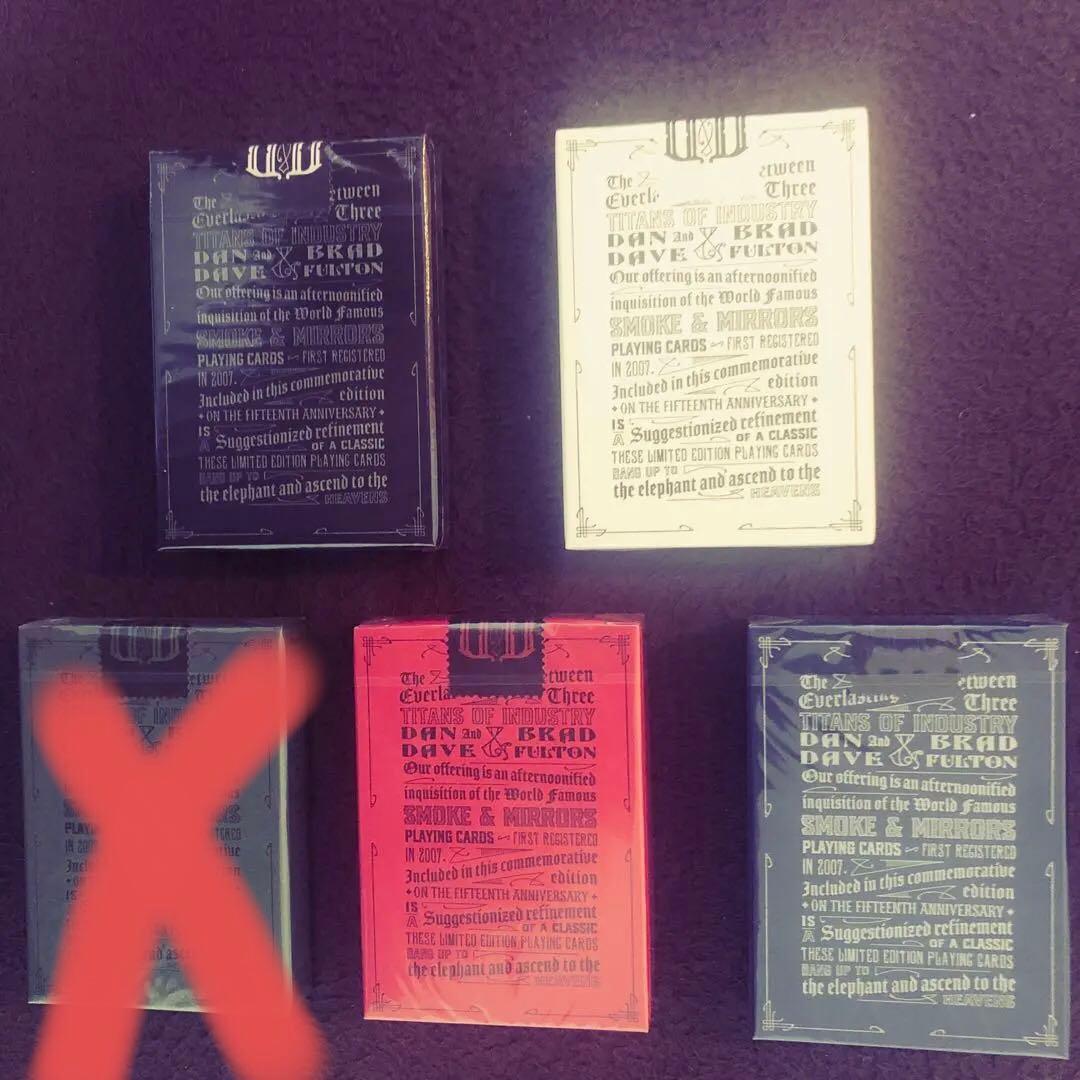 Dan&Dave smoke &mirrors 4個セット