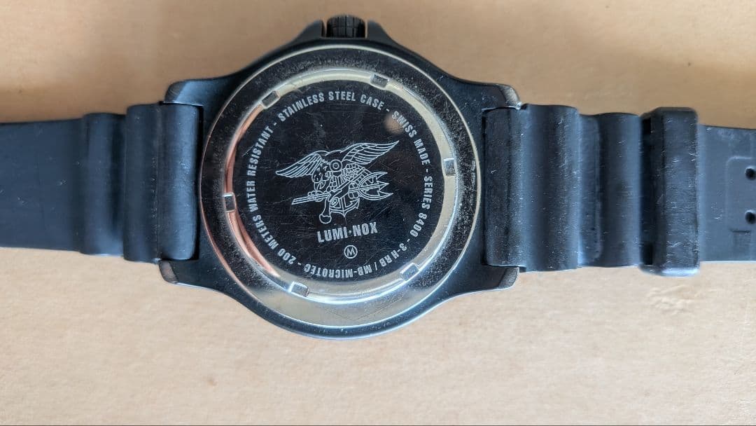 LUMINOX ルミノックス ダイバーズ 200m クォーツ 黒文字盤 ※現状品