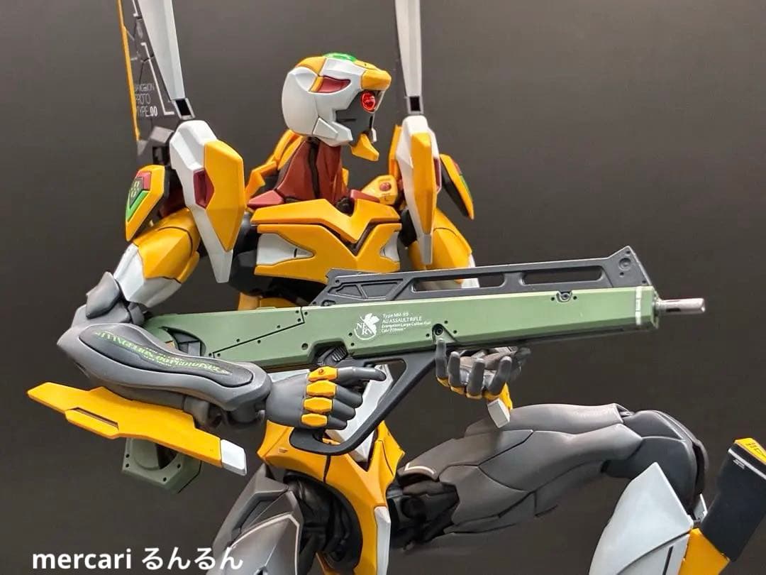 まこまこ　RGエヴァンゲリオン零号機塗装完成品＋30MP 綾波レイ＋◯◯