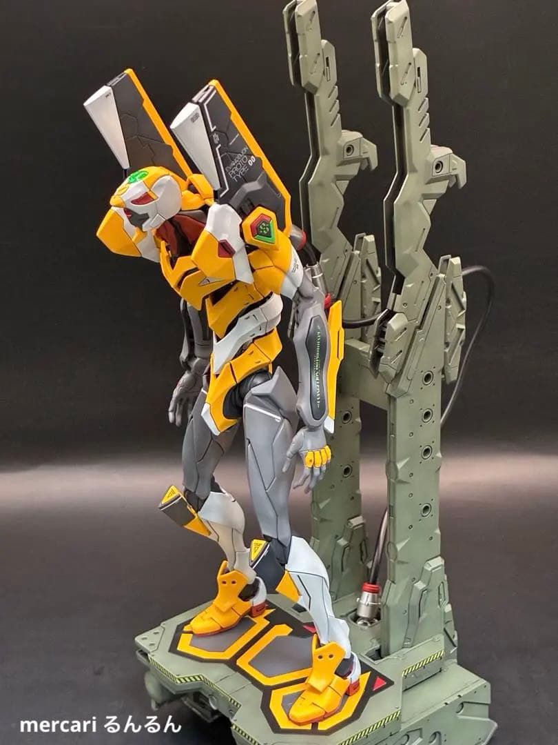 まこまこ　RGエヴァンゲリオン零号機塗装完成品＋30MP 綾波レイ＋◯◯