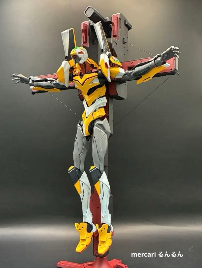 まこまこ　RGエヴァンゲリオン零号機塗装完成品＋30MP 綾波レイ＋◯◯