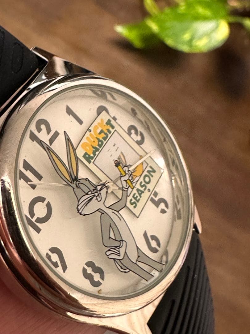 希少レトロ バックスバニー 腕時計