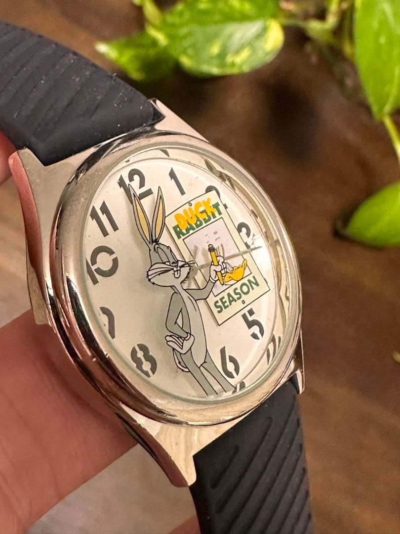 希少レトロ バックスバニー 腕時計