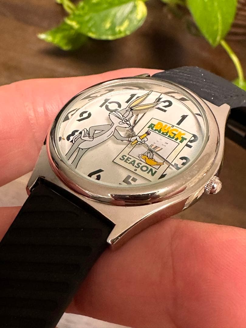 希少レトロ バックスバニー 腕時計