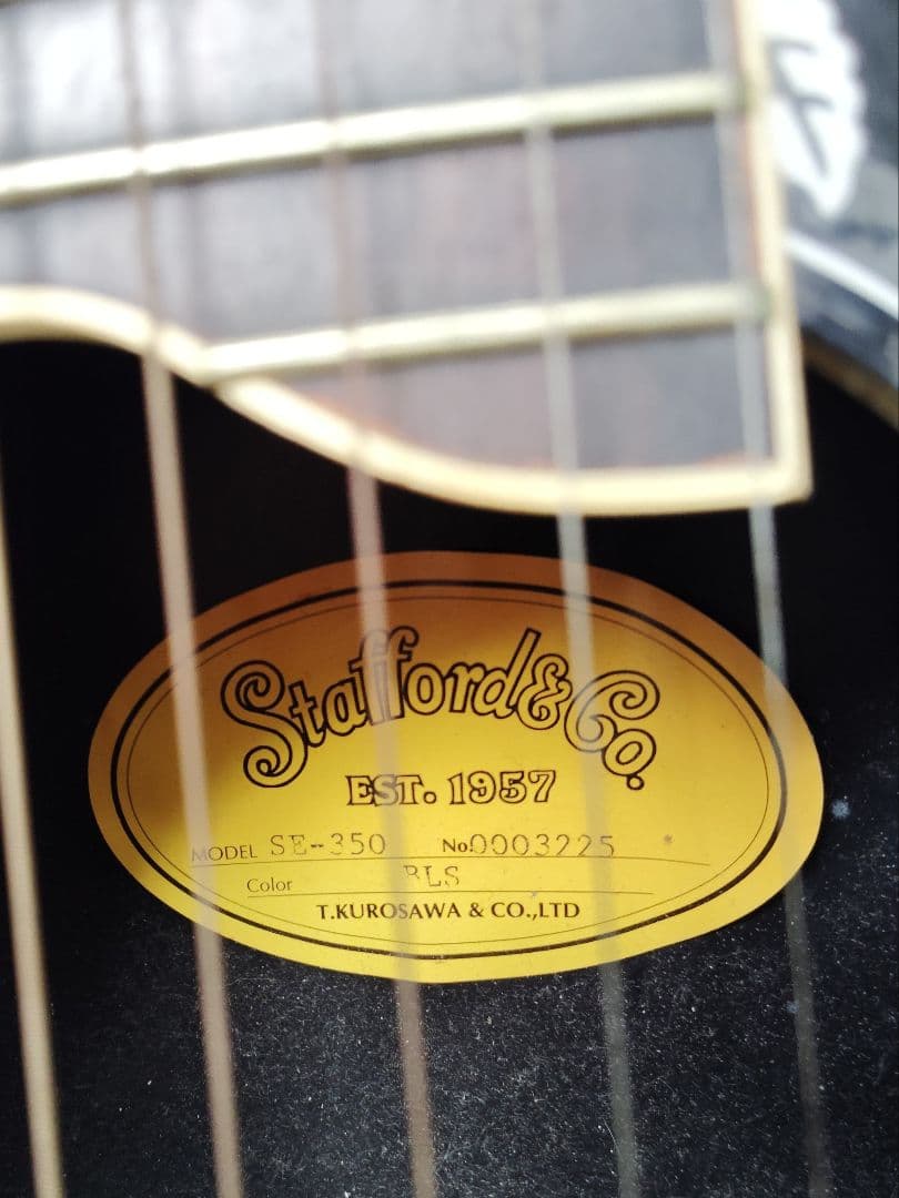 Stafford & Co. SE-350 エレアコ Stafford & Co. アコースティックギター