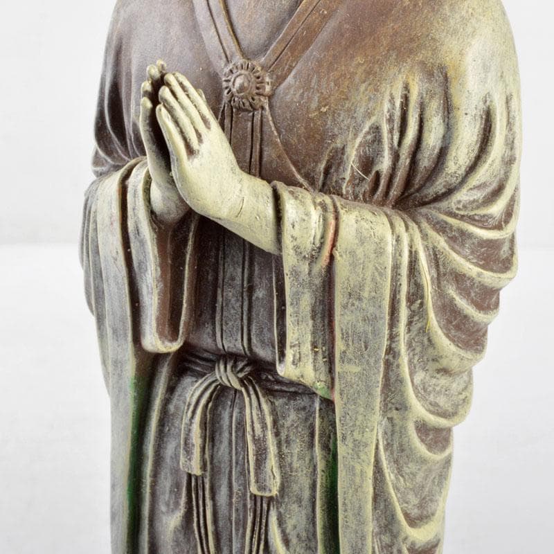 仏教美術 樹脂製 レプリカ 仏像 置物 V R4664 中国古美術・観音仏牌・和田