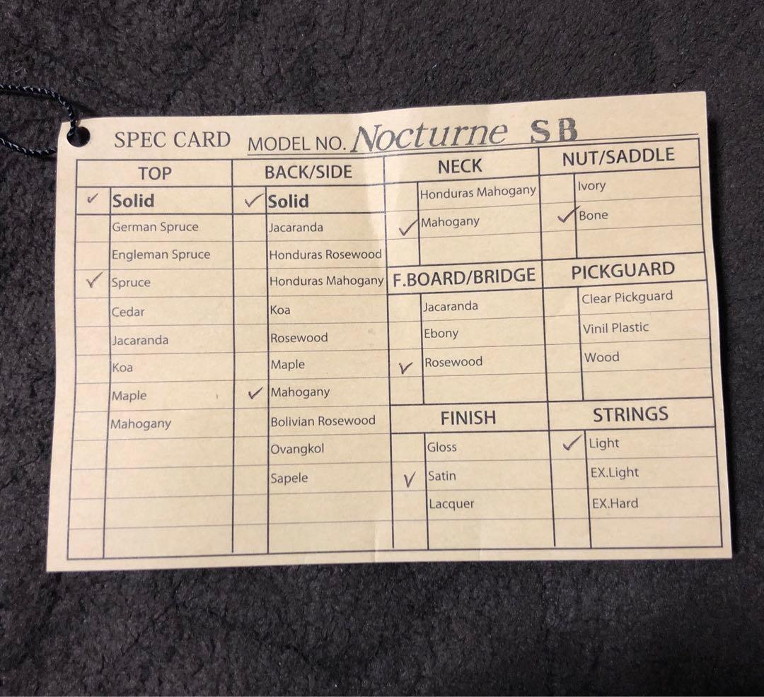 kヤイリ ノクターンSB ハードケース鍵付き - メルカリ