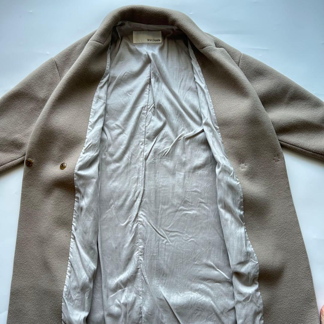 ウィムガゼット メリンプロングコート ウール チェスターコート Whim