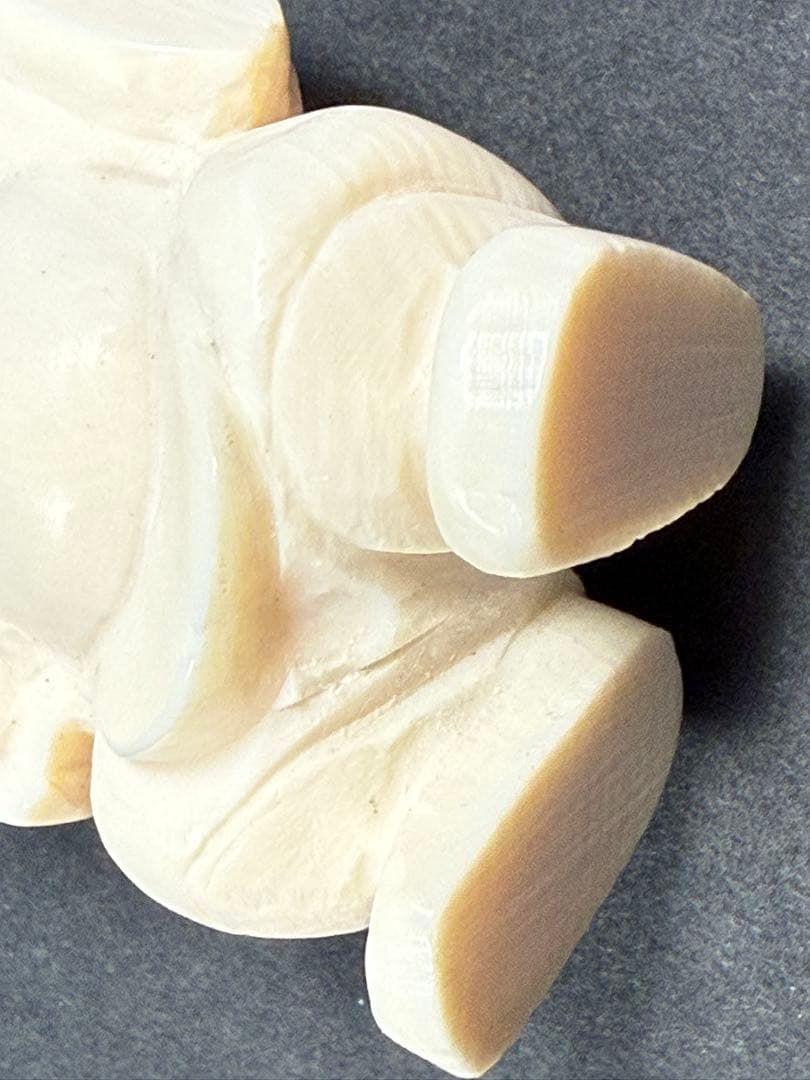 天然素材 牙 マンモス 重さ46.6gサイズ5.1cm提げ物 開運 根付 金