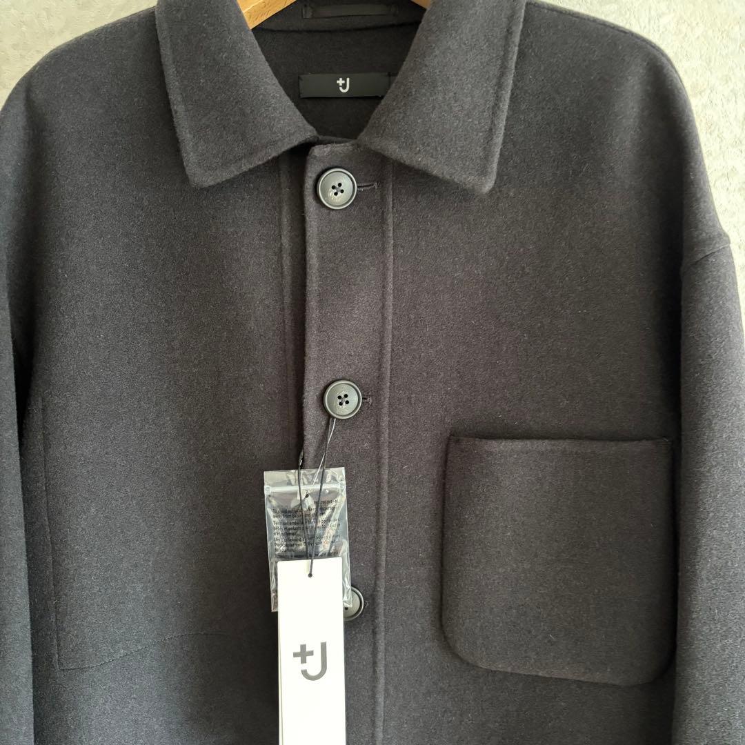 ユニクロ +J ウールブレンドオーバーサイズシャツジャケット UNIQLO
