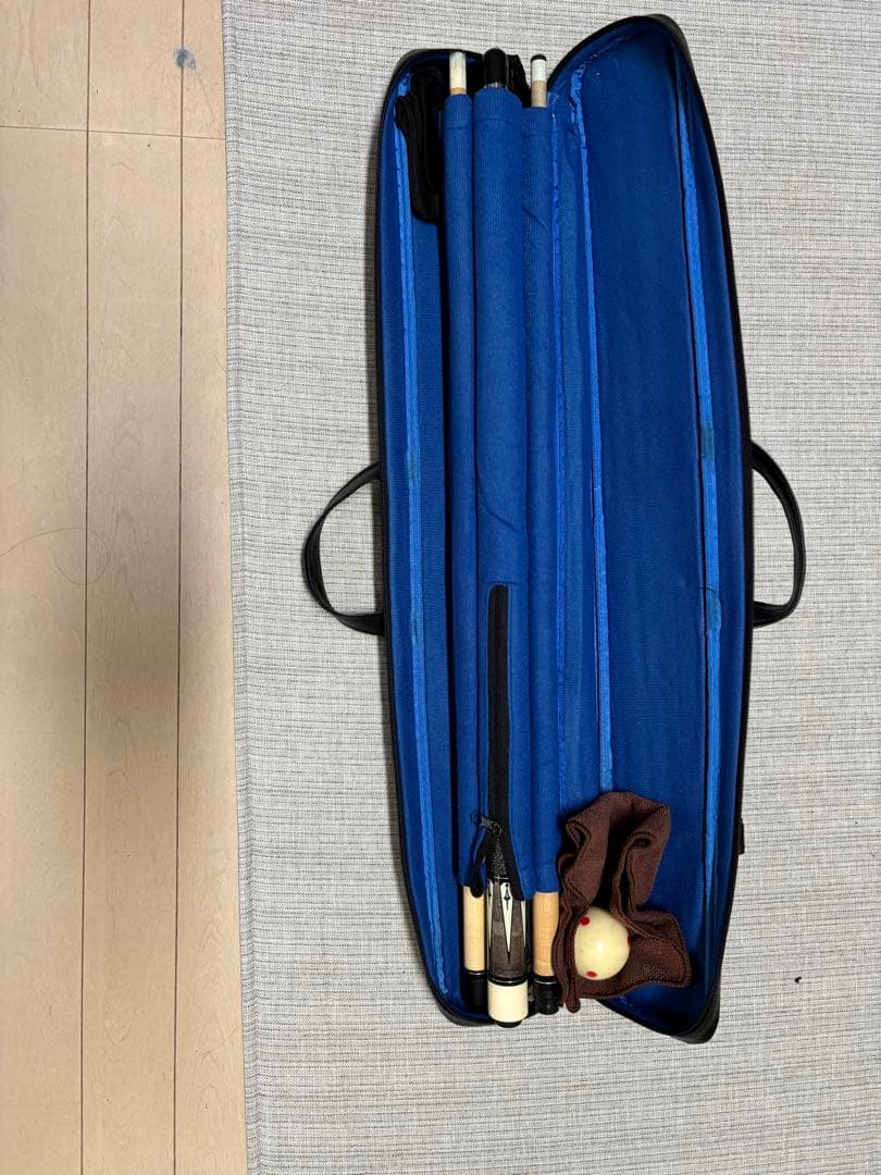 FURY cuesoul ビリヤードキュー2本セットと付属品