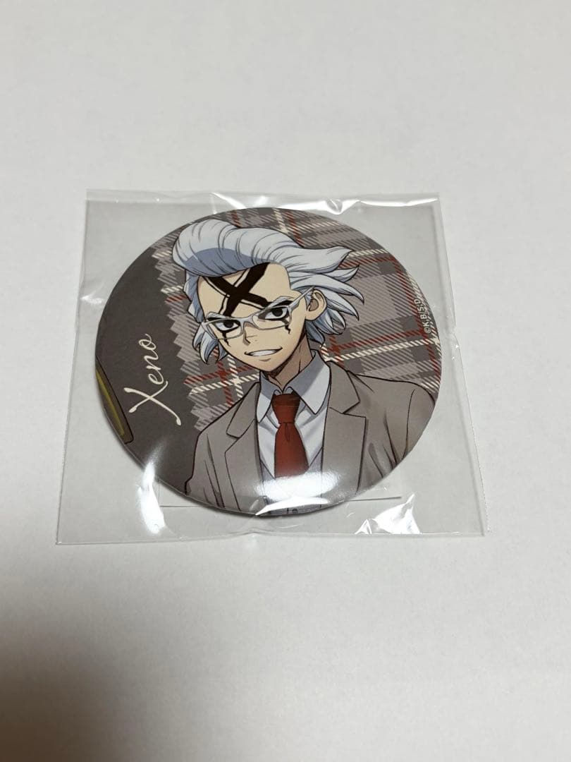 Dr.STONE くじ引き堂 読書の秋 ゼノ 缶バッジ 丸型 - メルカリ