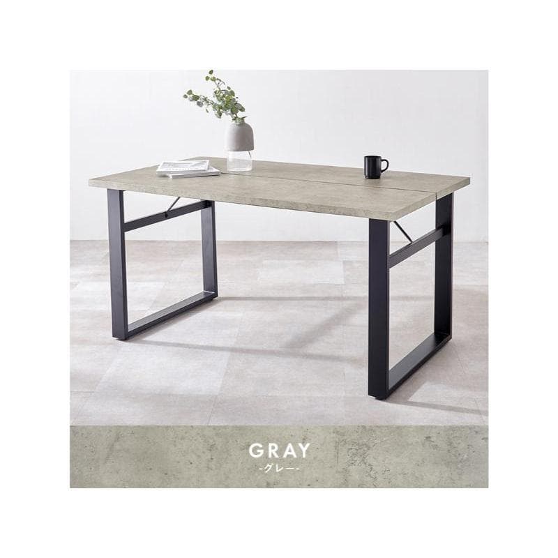 展示品★北欧風モダンスタイリッシュダイニング【5点】セット【グレー/アイボリー】