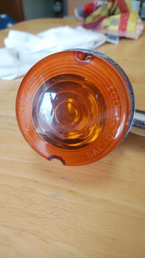 ハーレー ヤンキーウインカー 1つレンズ無しショベルヘッドビンテージ