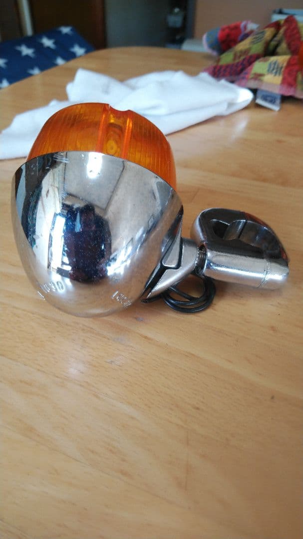 ハーレー ヤンキーウインカー 1つレンズ無しショベルヘッドビンテージ