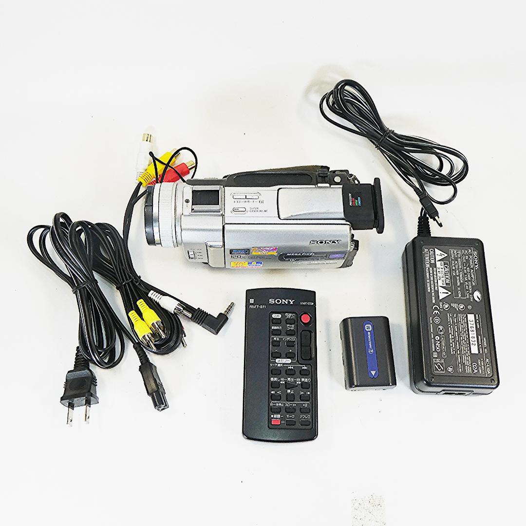 美品・動作品ソニー DCR-TRV20 MiniDV ビデオカメラ DVD化に