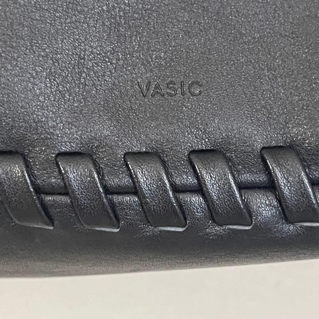 【極美品】VASIC ヴァシック　WELLS POCKET ブラック　ショルダー