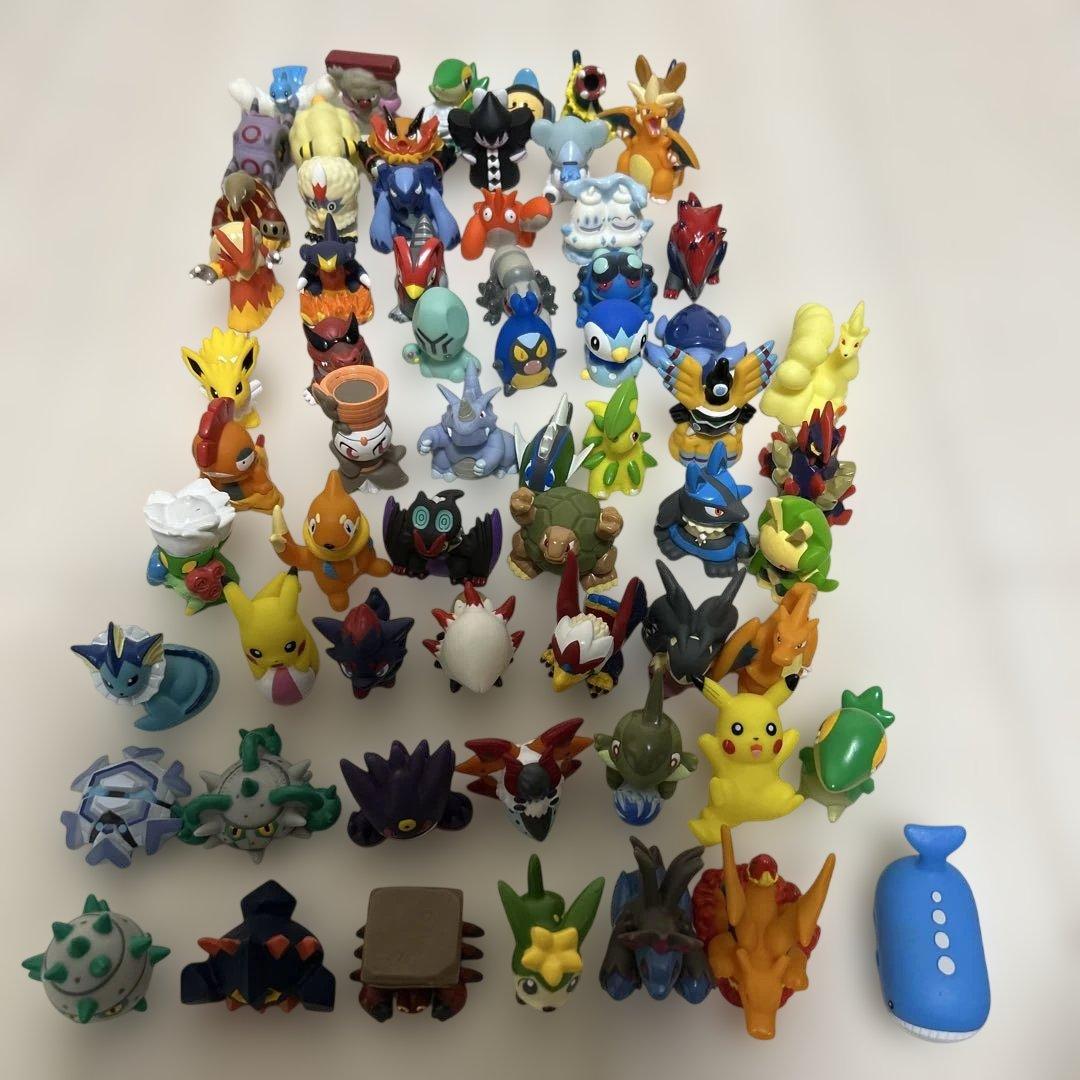 ポケットモンスター指人形まとめ売りセット64体 - メルカリ