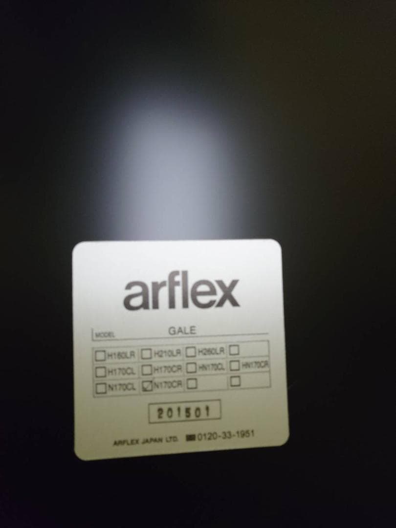 arflex アルフレックス GALE ガーレ カウチソファ【2個口 2/2】