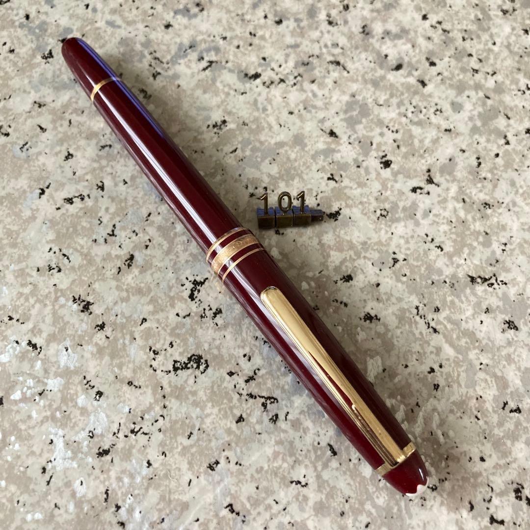#101 オーバーホール済み 万年筆 モンブラン MONTBLANC 14k