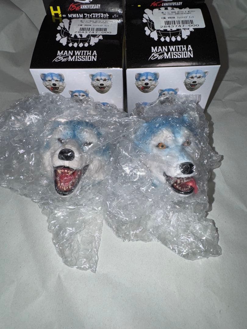 一番くじ マンウィズ H賞 フェイスマグネット2個 D賞 他8点セット