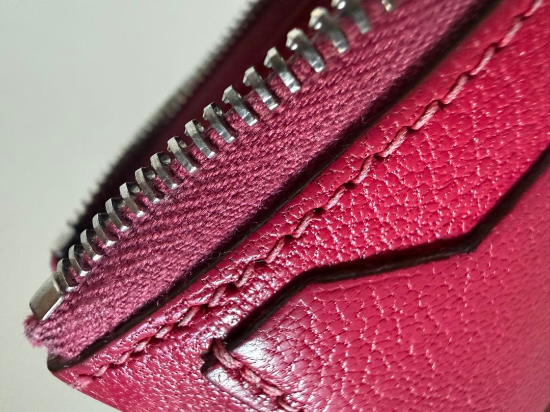 HERMES エルメス レザー フラグメントケース ケース ボルドー系