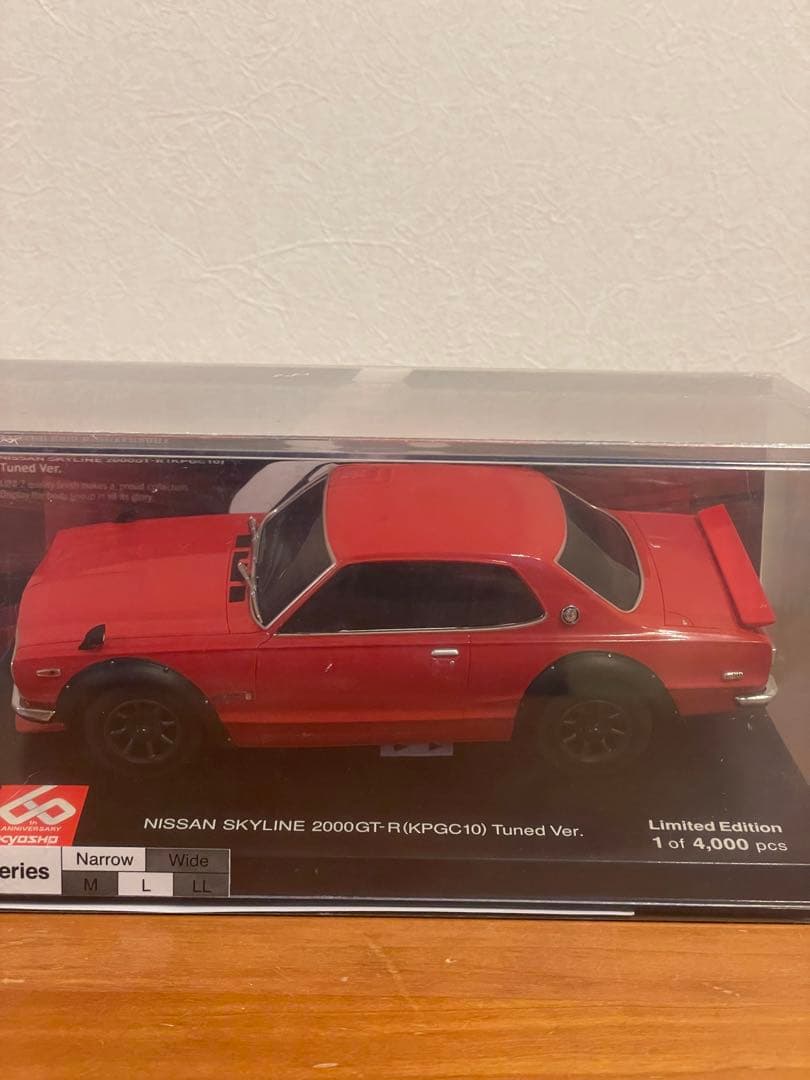 【新品•限定品】京商ミニッツNISSAN SKYLINE 2000GT-R 赤