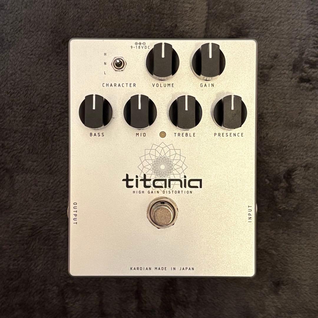 KarDiaN titania V1 カージアン ディストーション エフェクター