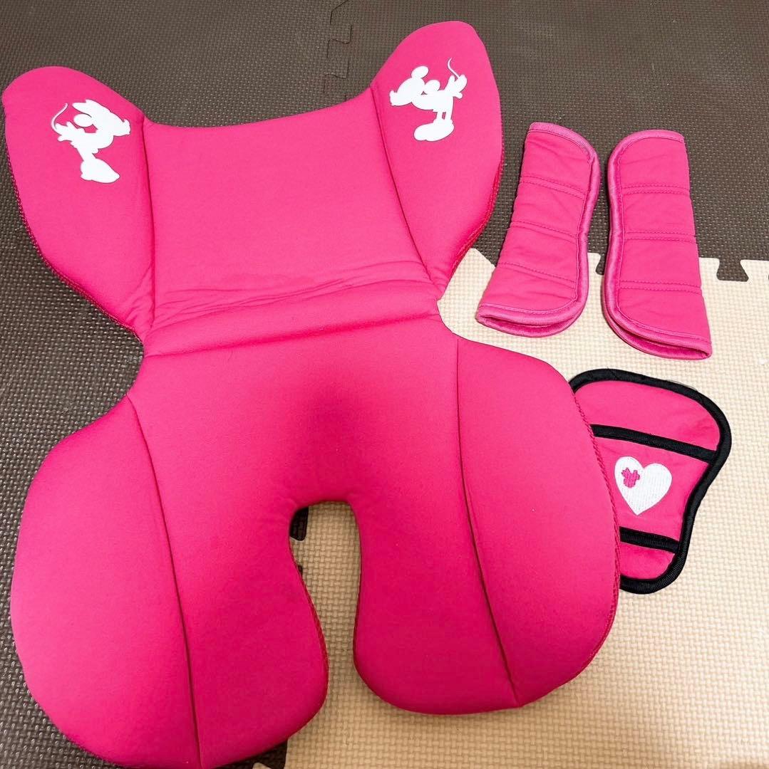 美品 HG ミニーマウス チャイルドシート ピンク 西松屋 限定 廃盤