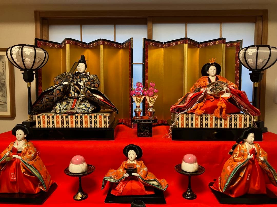 \大切にしていました/ ひな人形セット七段飾り