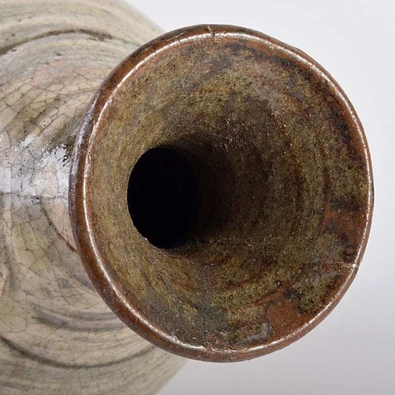 唐津焼 古唐津 絵唐津 花文 徳利 C 卸売 R7827