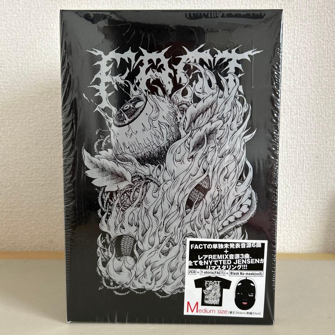 FACT Tシャツ ゲリラ配布EP CD co3能面｜FACT Tシャツ ゲリラ配布EP