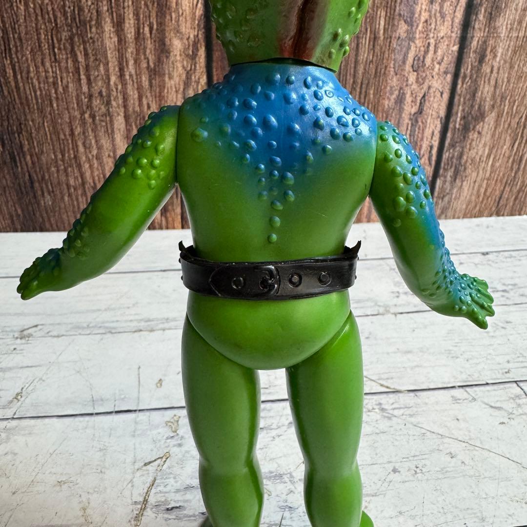 死神カメレオン ソフビ 仮面ライダー怪人 当時物 旧バンダイ 死神 怪人