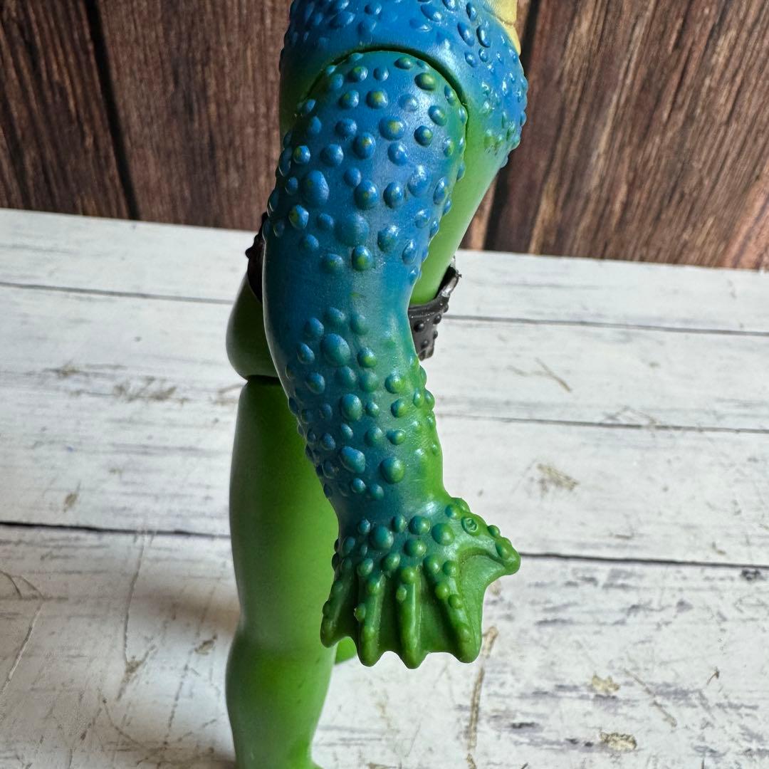 死神カメレオン ソフビ 仮面ライダー怪人 当時物 旧バンダイ 死神 怪人