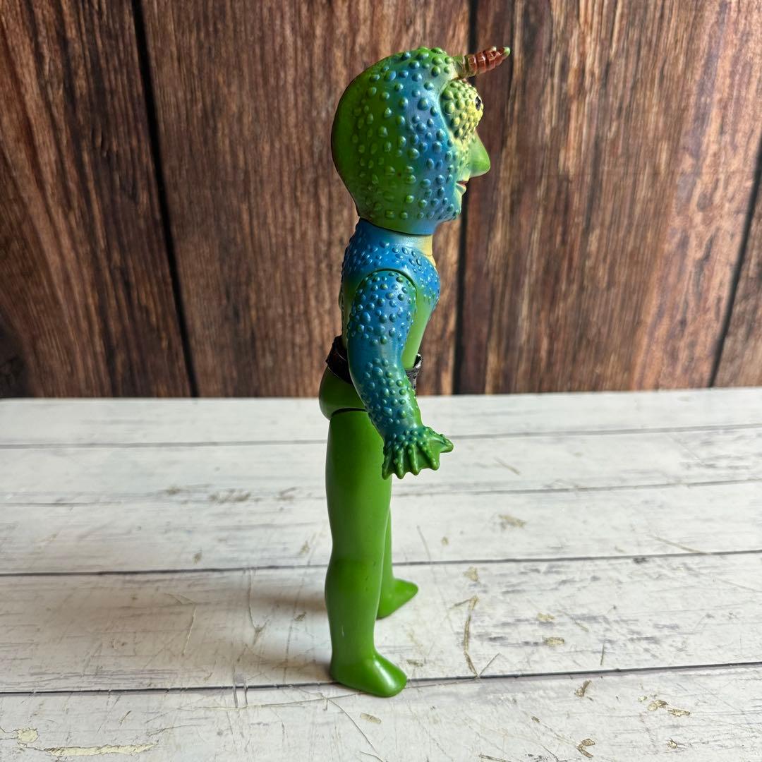 死神カメレオン ソフビ 仮面ライダー怪人 当時物 旧バンダイ 死神 怪人