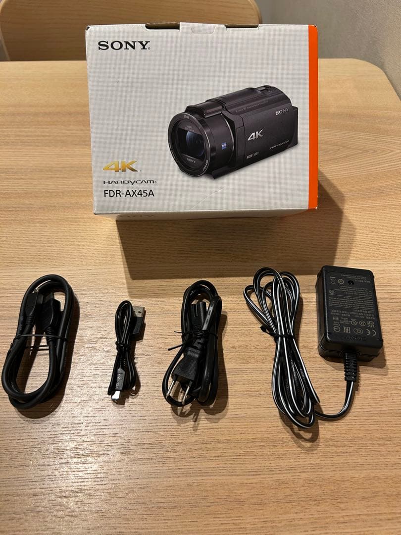 SONY 4K HANDYCAM FDR-AX45A ビデオカメラ 本体
