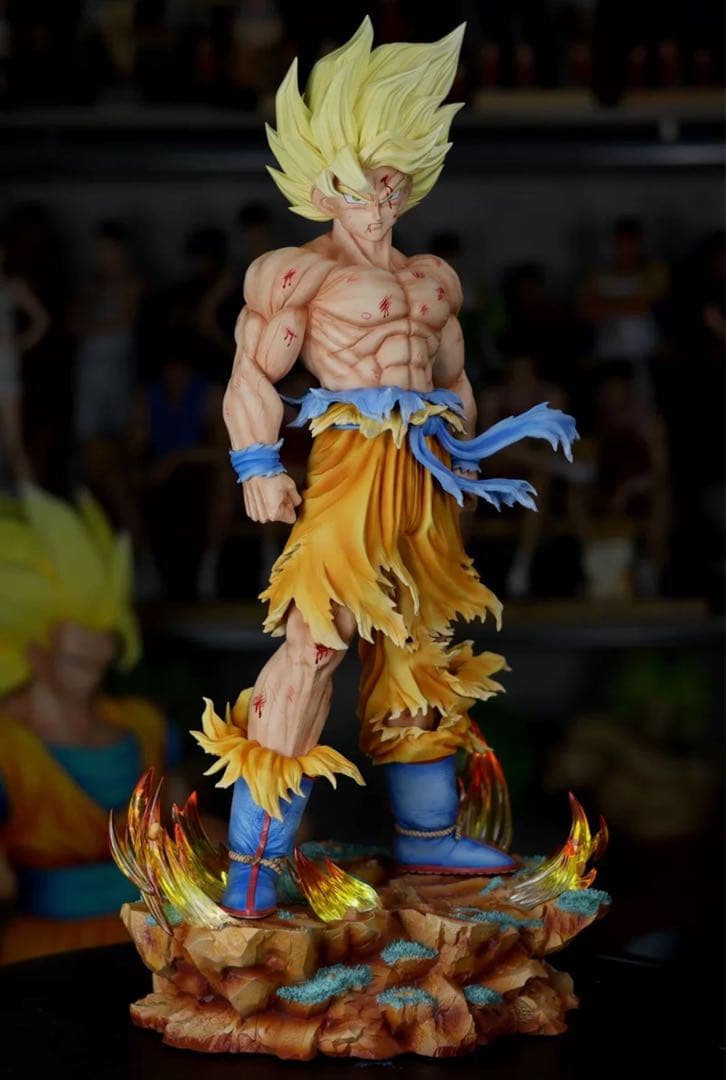 ドラゴンボール 孫悟空 ガレキ ガレージキット スタチュー X⑧⑤